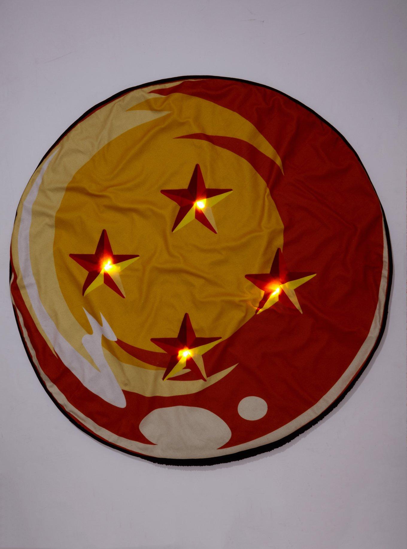 Dragon Ball Z Dragon Ball LED Throw Blanket, , hi-res