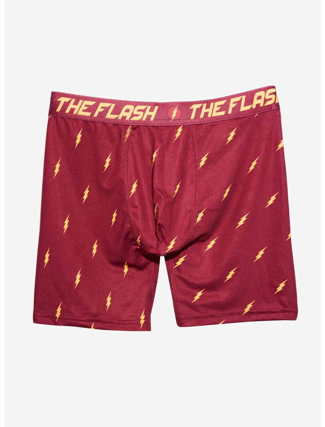 DC Comics The Flash Boxer Briefs - BoxLunch Exclusive, RED, hi-res