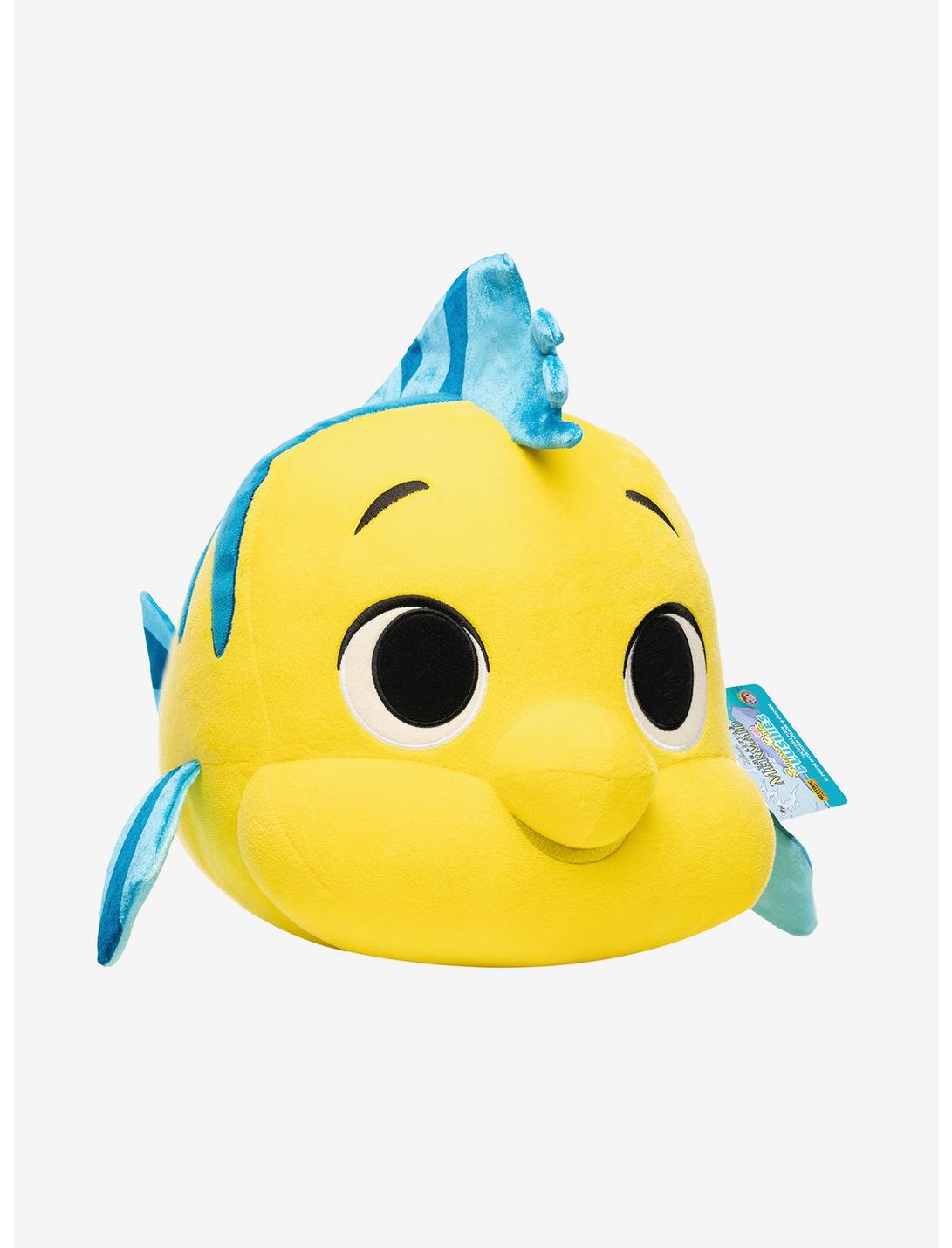 Funko Disney The Little Mermaid SuperCute Plushies Flounder Collectible Plush, , hi-res