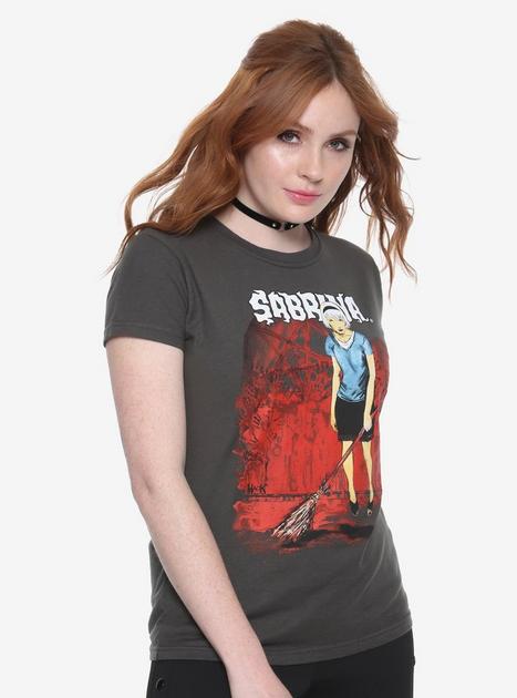 Archie Comics Chilling Adventures Of Sabrina Pentagram Girls T-Shirt ...