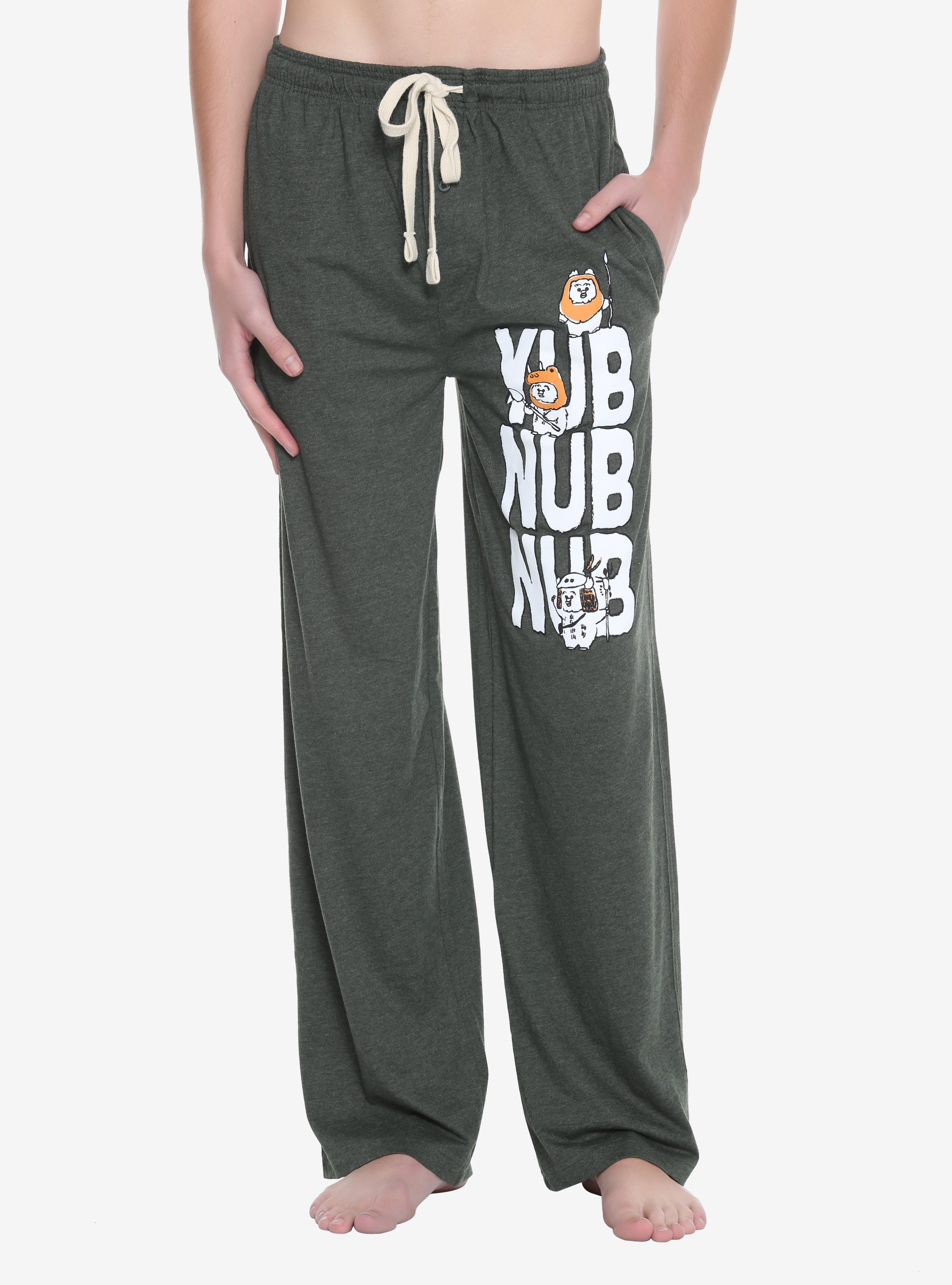 Star Wars Yub Nub Nub Guys Pajama Pants, DARK GREEN, hi-res