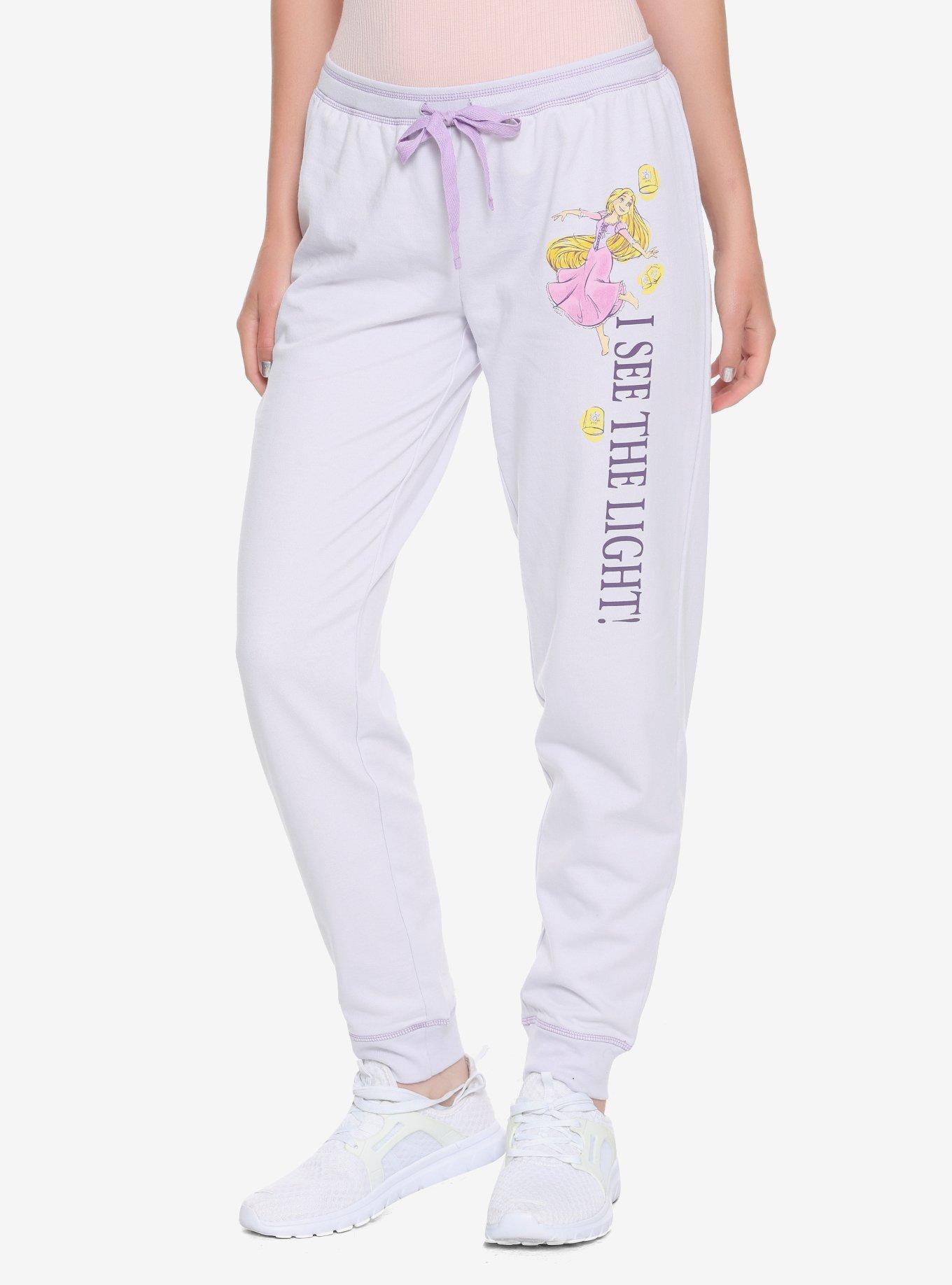 Disney Tangled See The Light Girls Jogger Pants, LILAC, hi-res