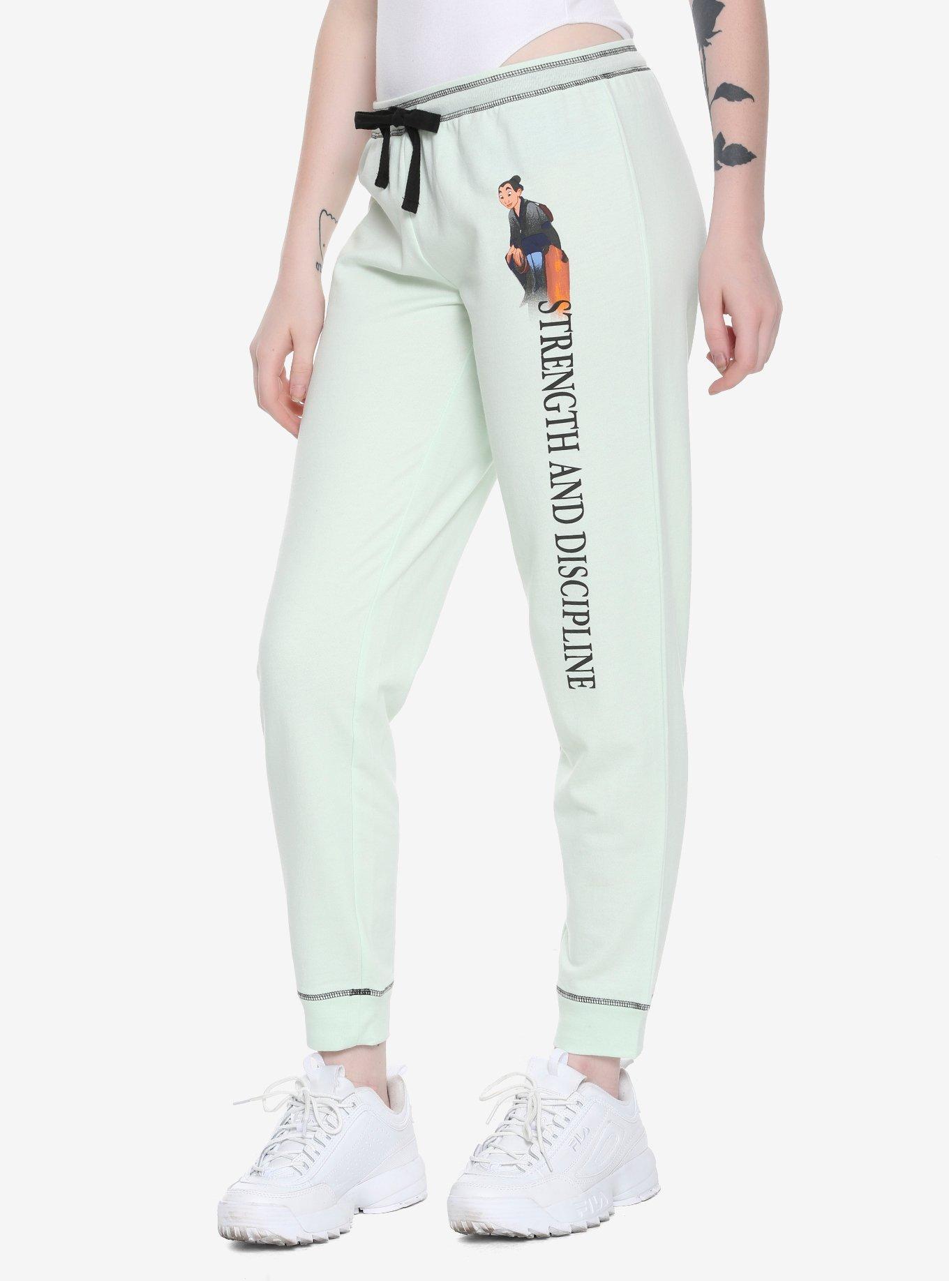 Disney Mulan Discipline Girls Jogger Pants, HEATHER GREY, hi-res