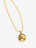 Disney Hercules Gold Coin Necklace - BoxLunch Exclusive, , hi-res