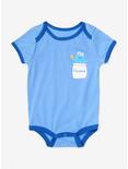 Sesame Street Cookie Monster Baby Bodysuit - BoxLunch Exclusive, BLUE, hi-res