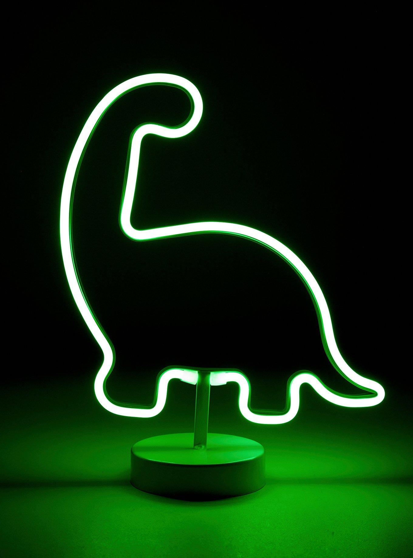 LED Neon Dino Light, , hi-res