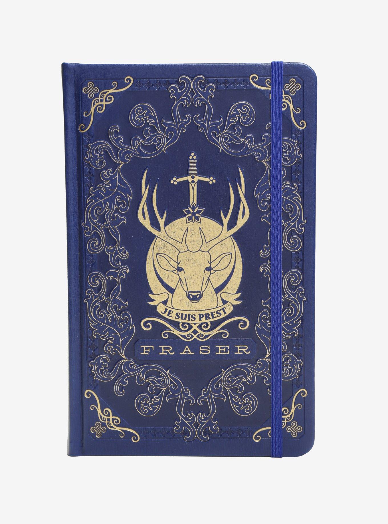 Outlander Fraser Crest Lined Journal, , hi-res