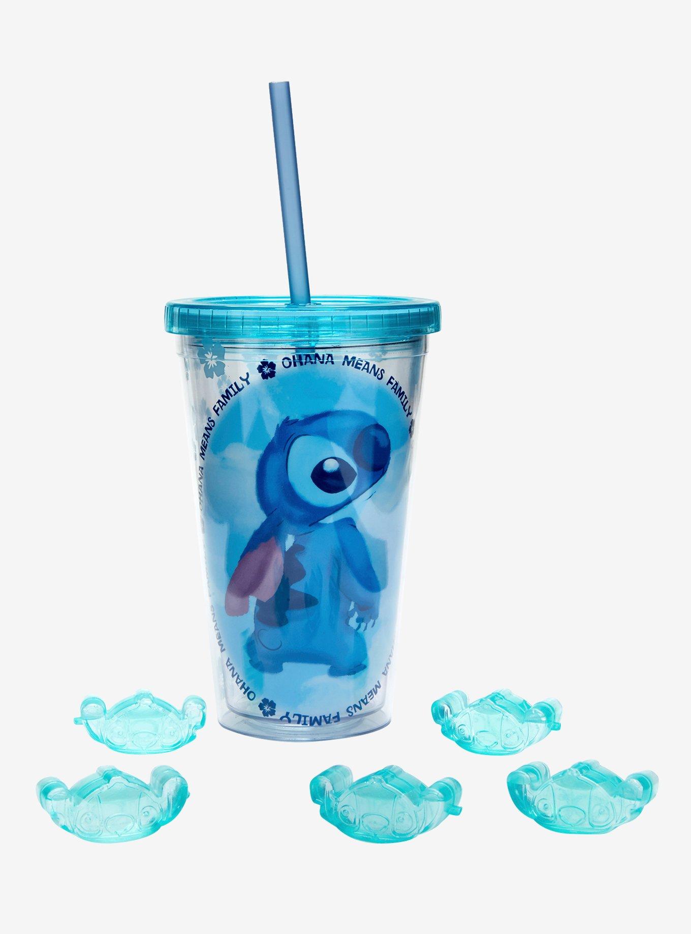 Ohana Means Family Stitch Cup with Straw 20 oz. - Lilo & Stitch