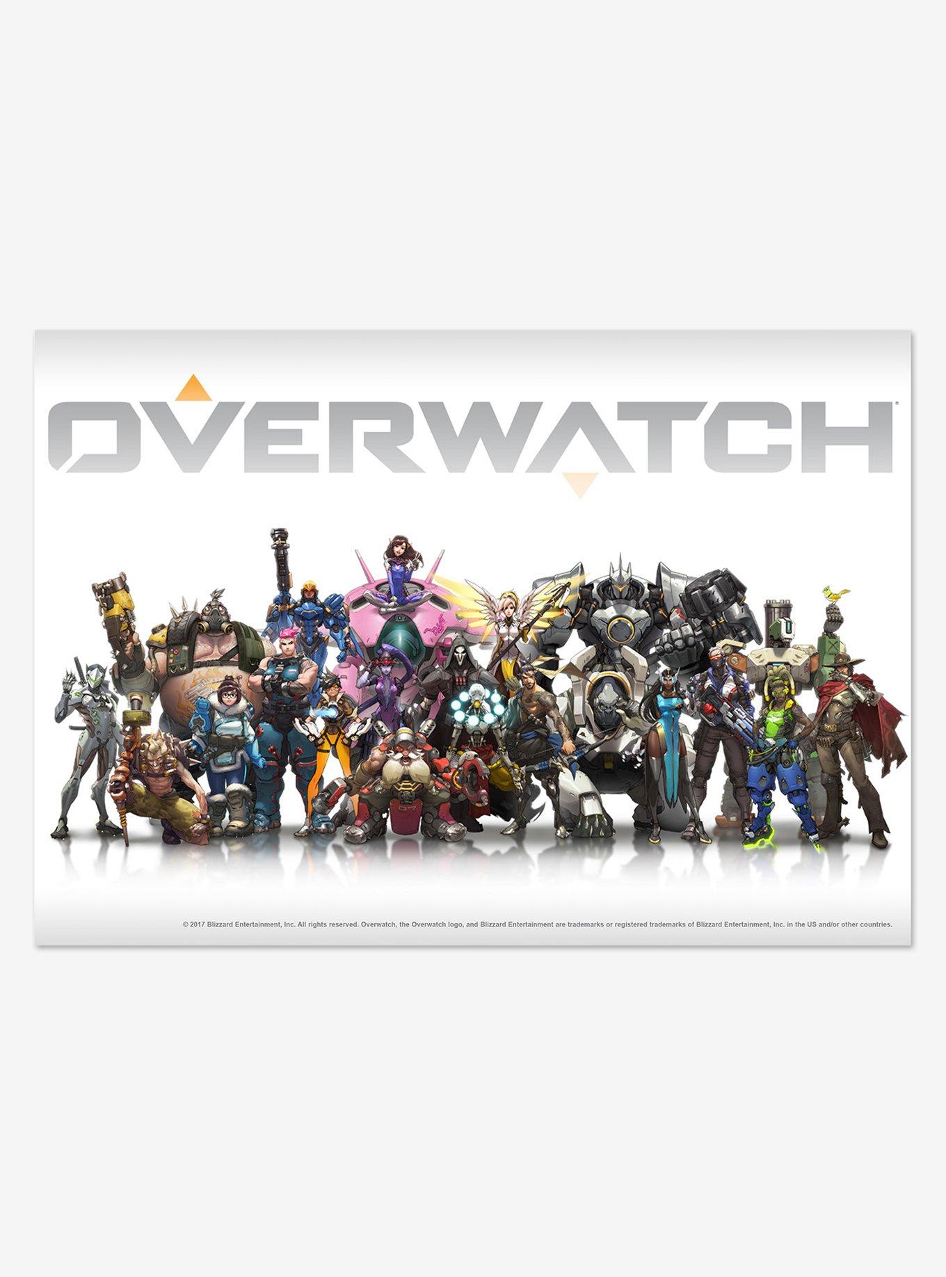 Overwatch Group Wood Wall Art, , hi-res