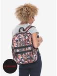 Riverdale Archie & Jughead Double Zipper Pocket Backpack Hot Topic Exclusive, , hi-res