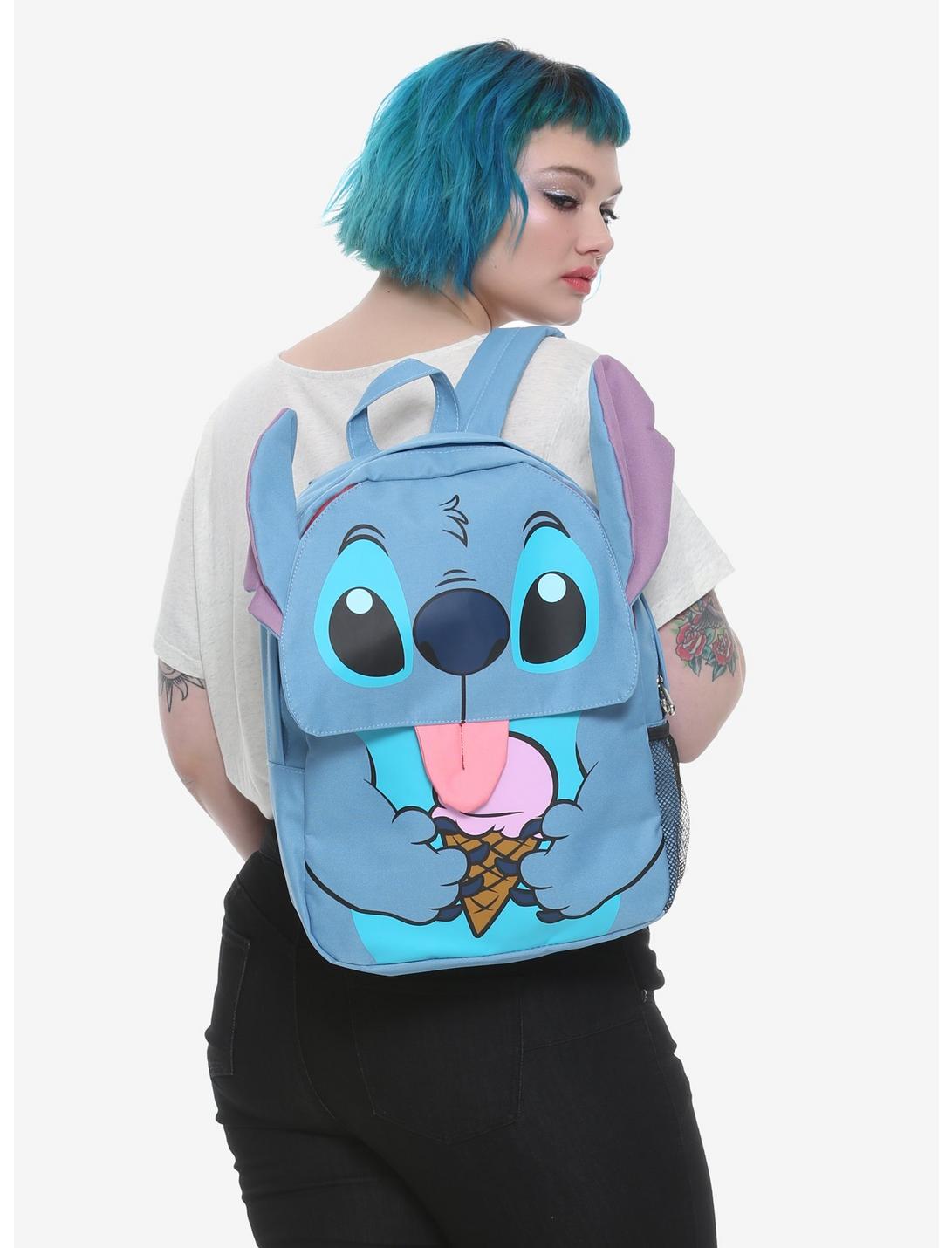 Loungefly Disney Lilo & Stitch Ice Cream Flap Backpack, , hi-res