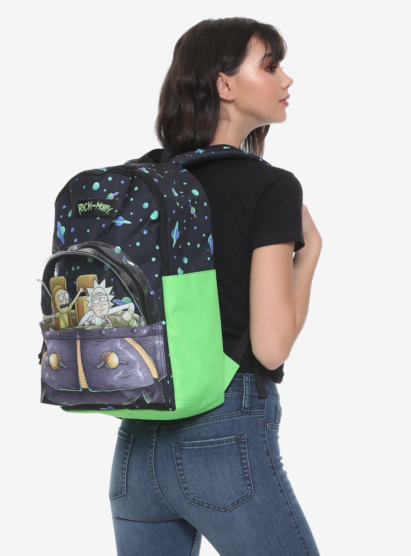 RICK AND MORTY LOOK AT ME BACKPACK