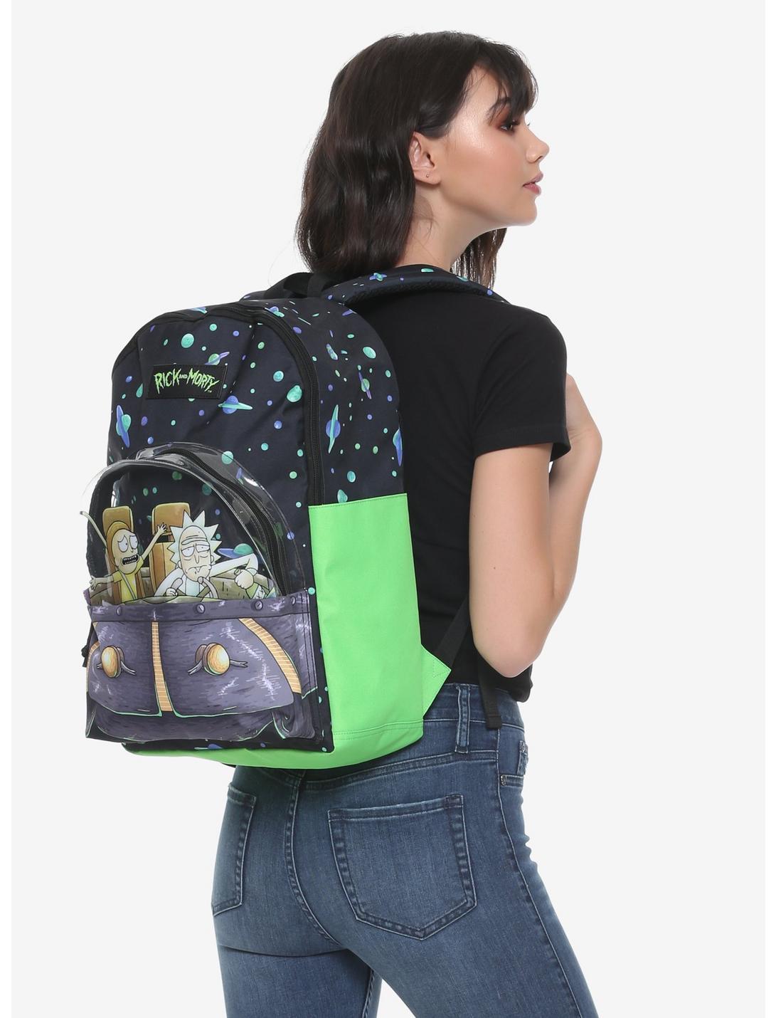 Rick And Morty Spaceship Backpack, , hi-res