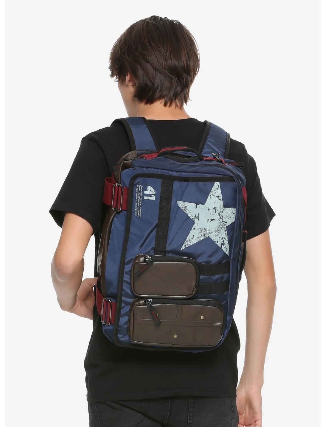 Marvel Captain America Tactical Hybrid Backpack, , hi-res
