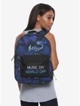 Music On World Off Galaxy Backpack, , hi-res