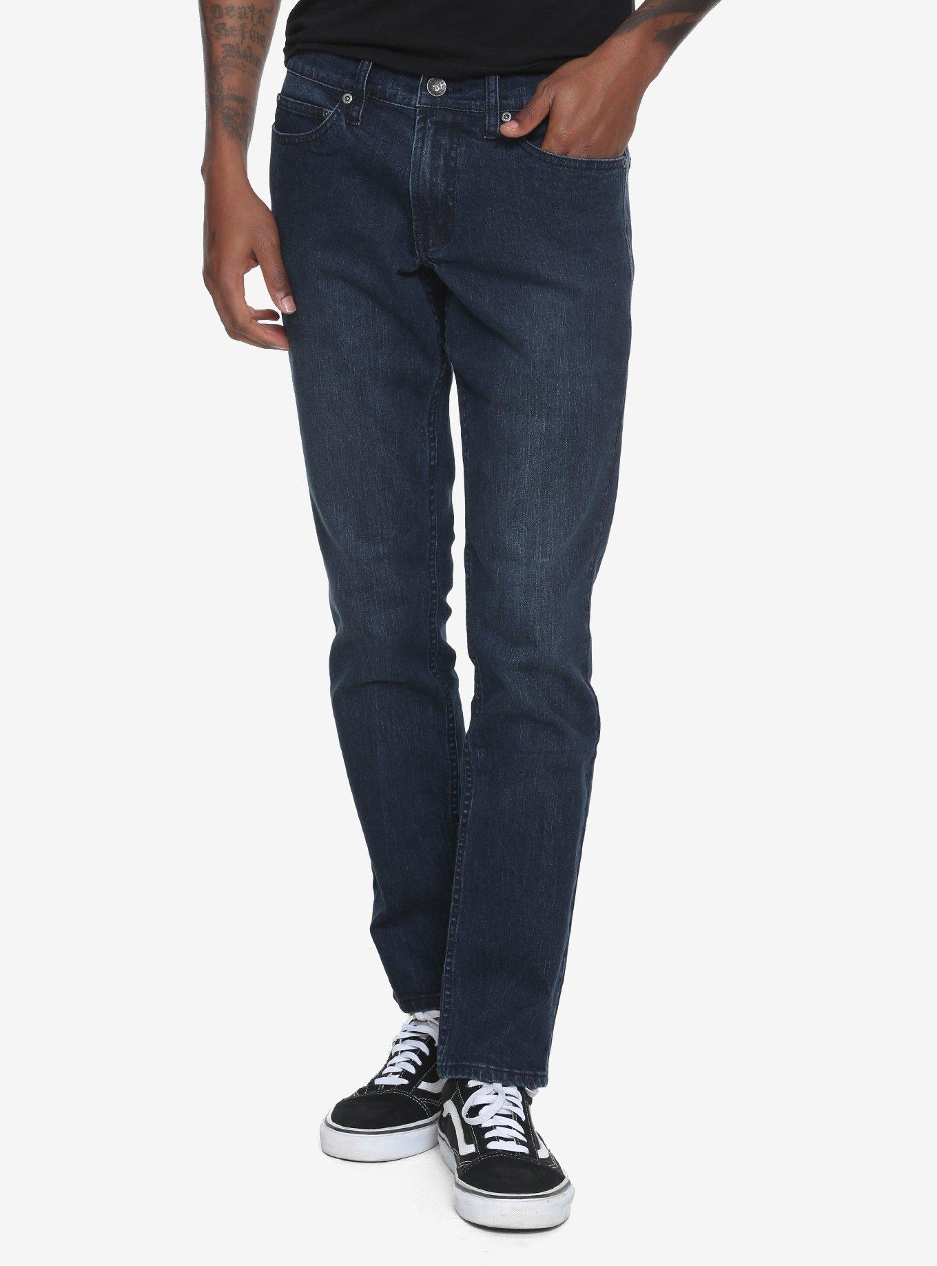 NEW! XXX RUDE 32 Inch Inseam Indigo Skinny Jeans | Hot Topic