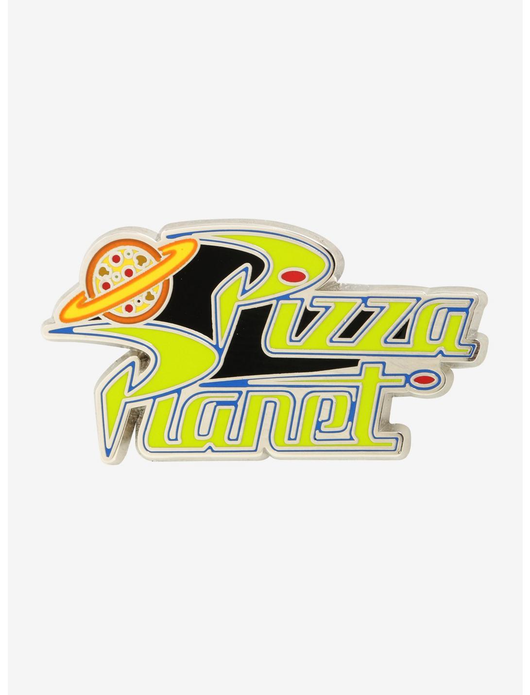 Disney Pixar Toy Story Pizza Planet Logo Enamel Pin - BoxLunch Exclusive, , hi-res