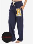 Riverdale Varsity Logo Guys Pajama Pants Hot Topic Exclusive, BLUE, hi-res