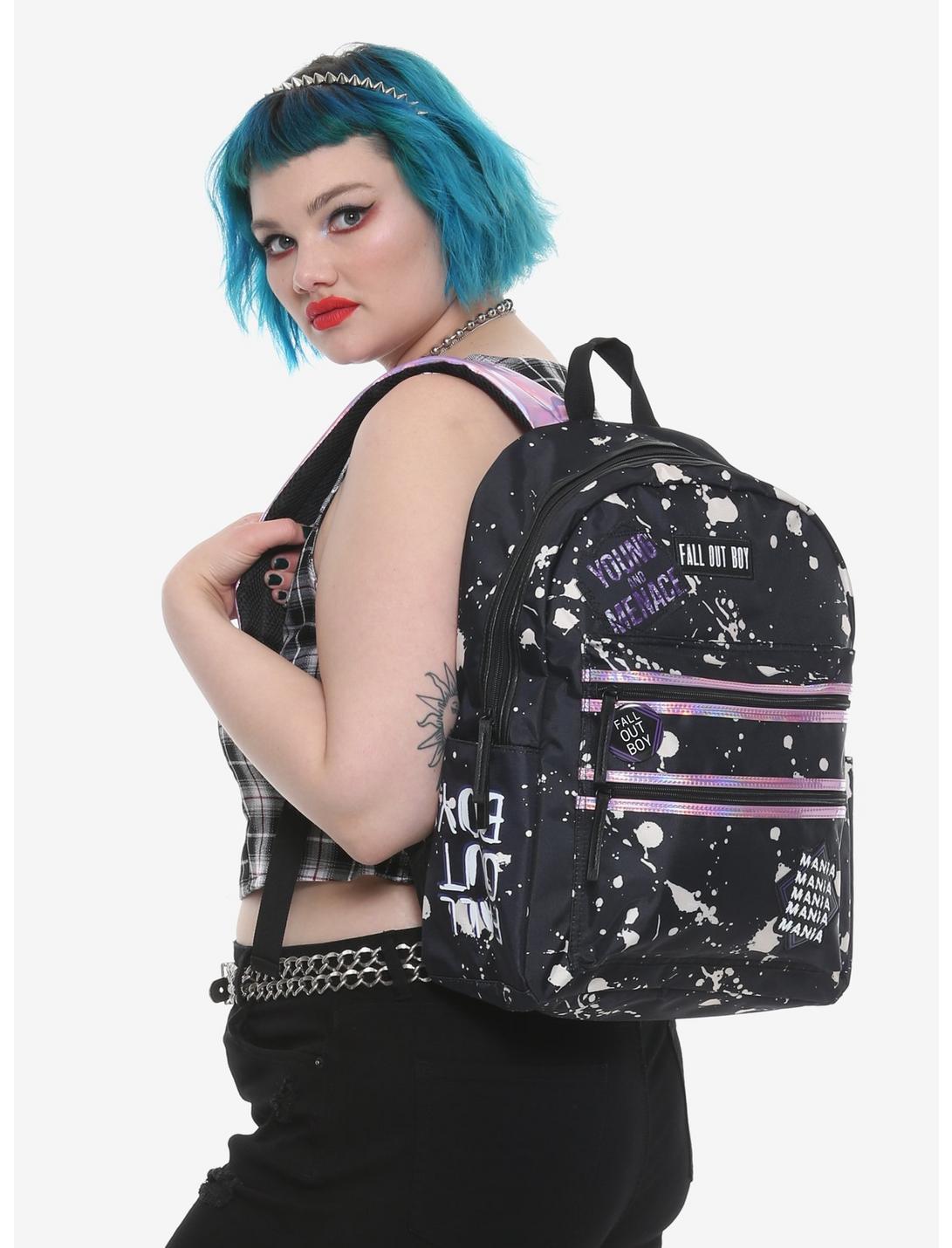 Fall Out Boy Paint Splatter Backpack, , hi-res