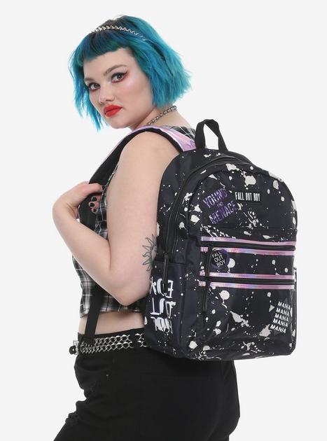 Fall Out Boy Paint Splatter Backpack | Hot Topic