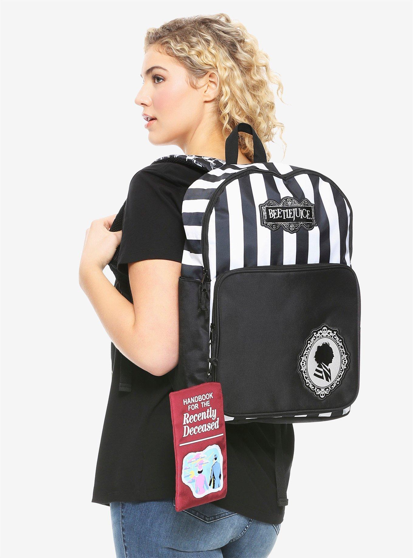 Beetlejuice backpack hot topic hotsell