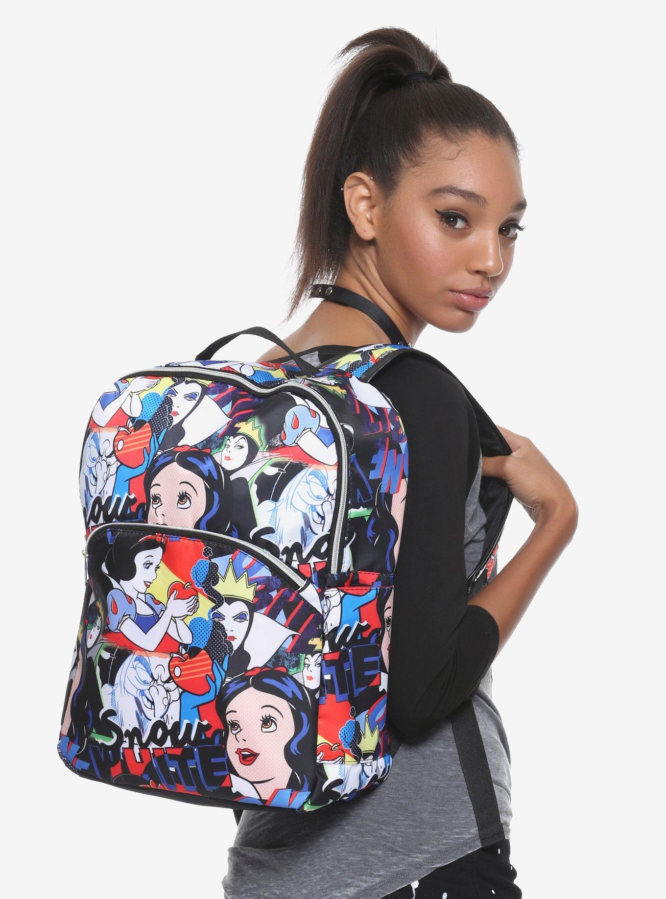 Disney Snow White And The Seven Dwarfs Allover Print Backpack, , hi-res