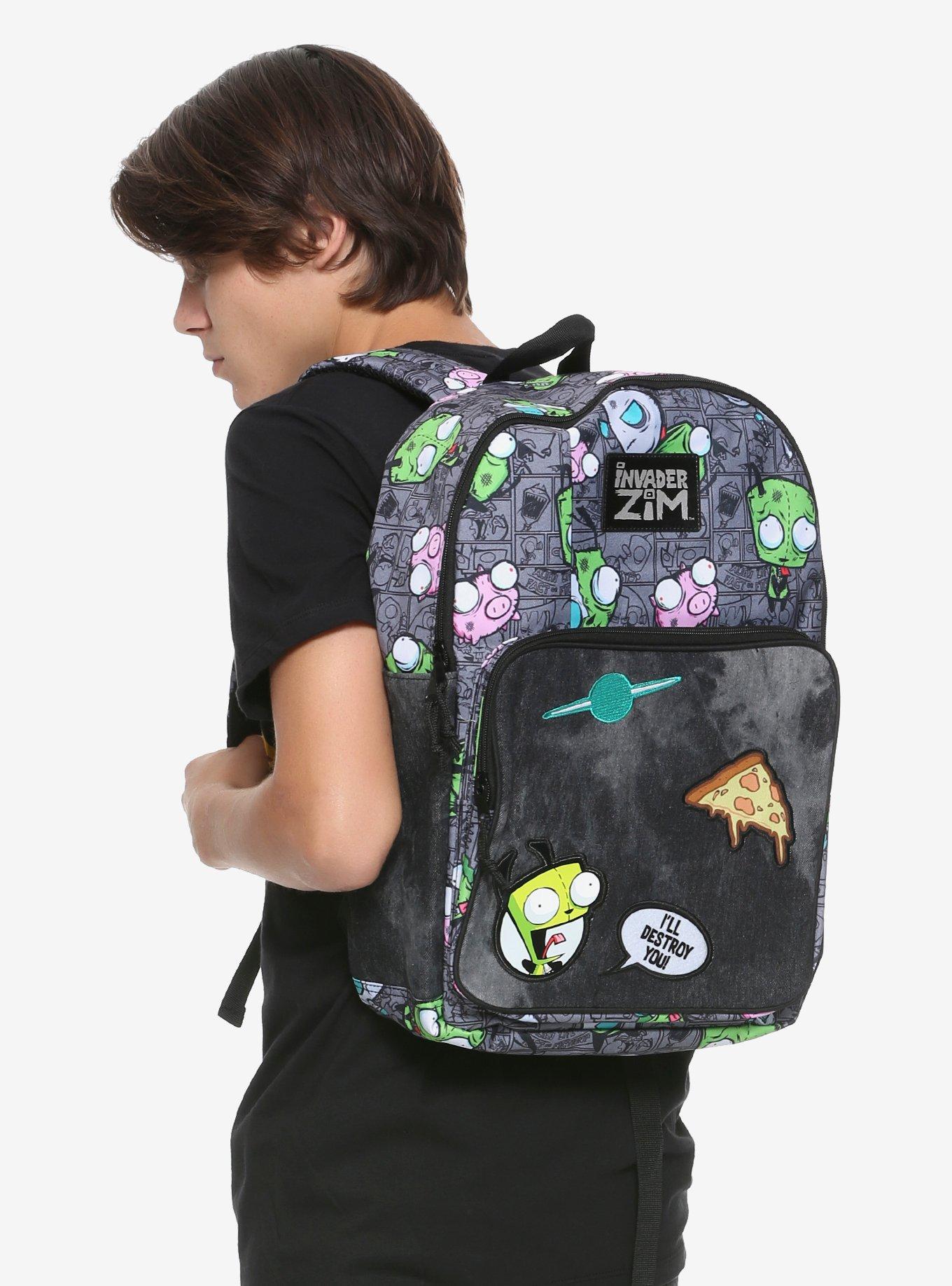 Invader Zim Patch Backpack | Hot Topic