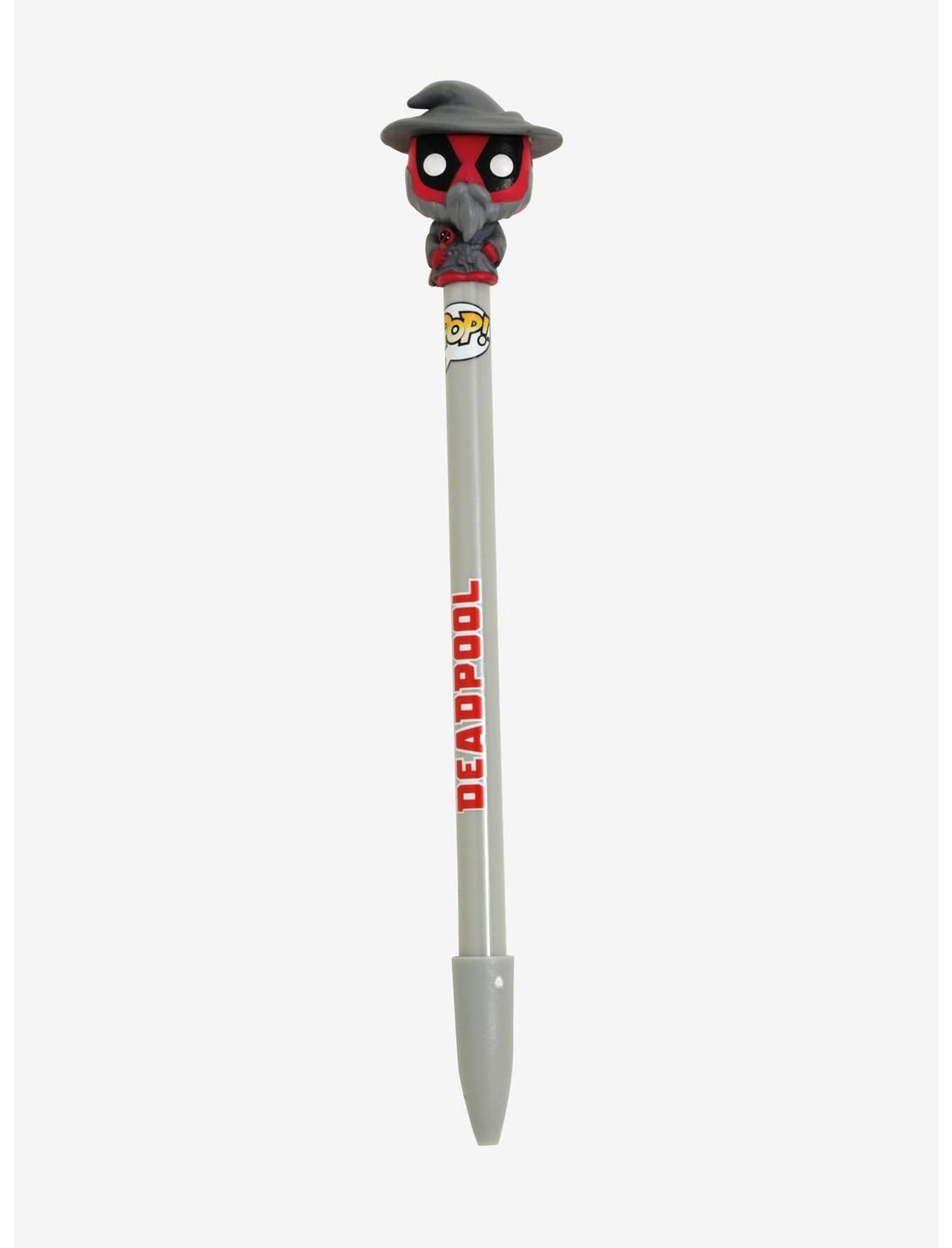 Funko Marvel Deadpool Pop! Wizard Deadpool Topper Pen, , hi-res