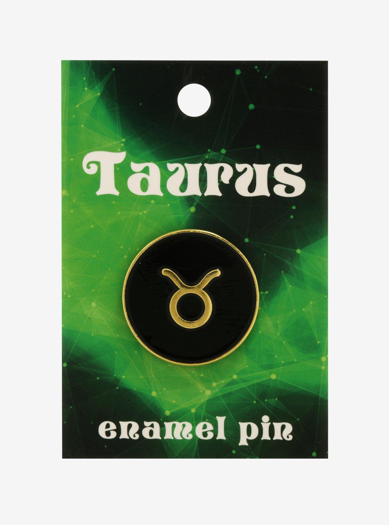 Taurus Zodiac Symbol Enamel Pin | Hot Topic