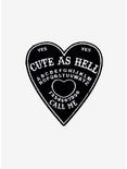 Cute As Hell Planchette Patch, , hi-res