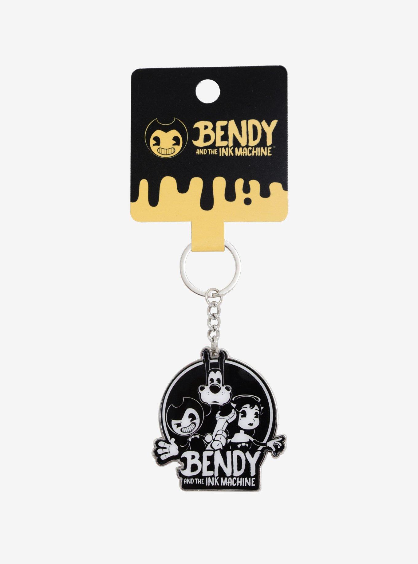 Custom Bendy T Shirt Key Chain