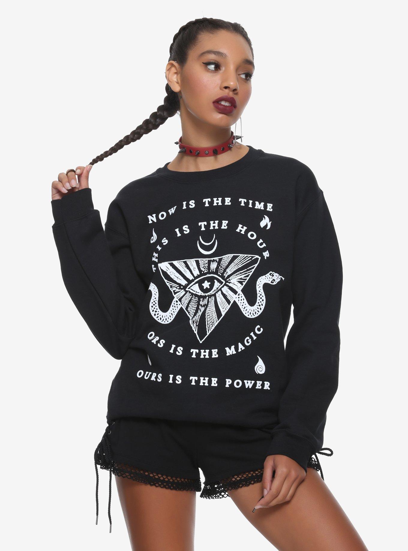 The Craft Now Is The Time Girls Sweatshirt, MULTI, hi-res