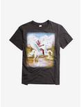 Marvel Deadpool Pegasus Painting T-Shirt Hot Topic Exclusive, BLACK, hi-res
