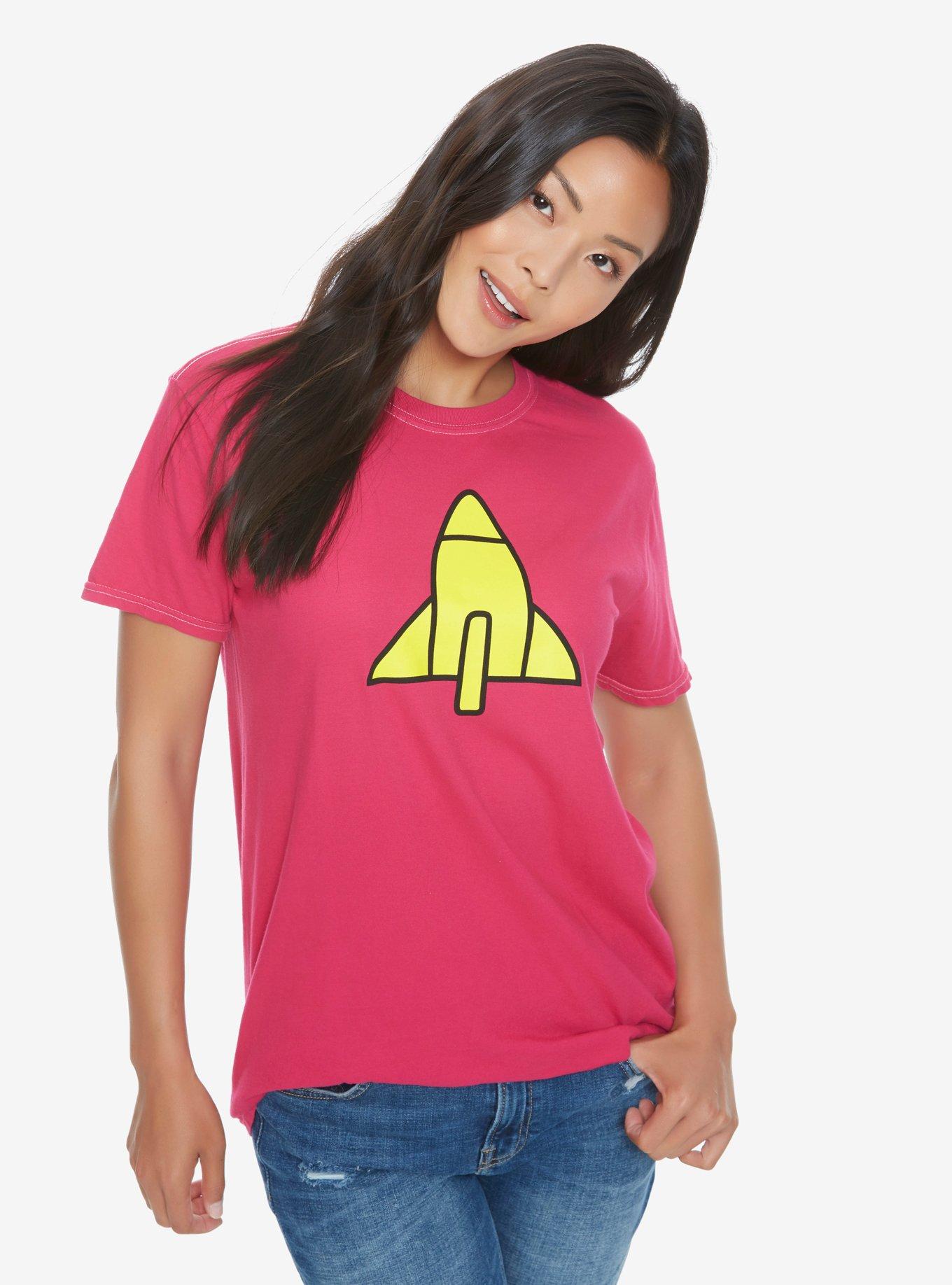 Rocket Power Reggie Womens Tee - BoxLunch Exclusive, PINK, hi-res