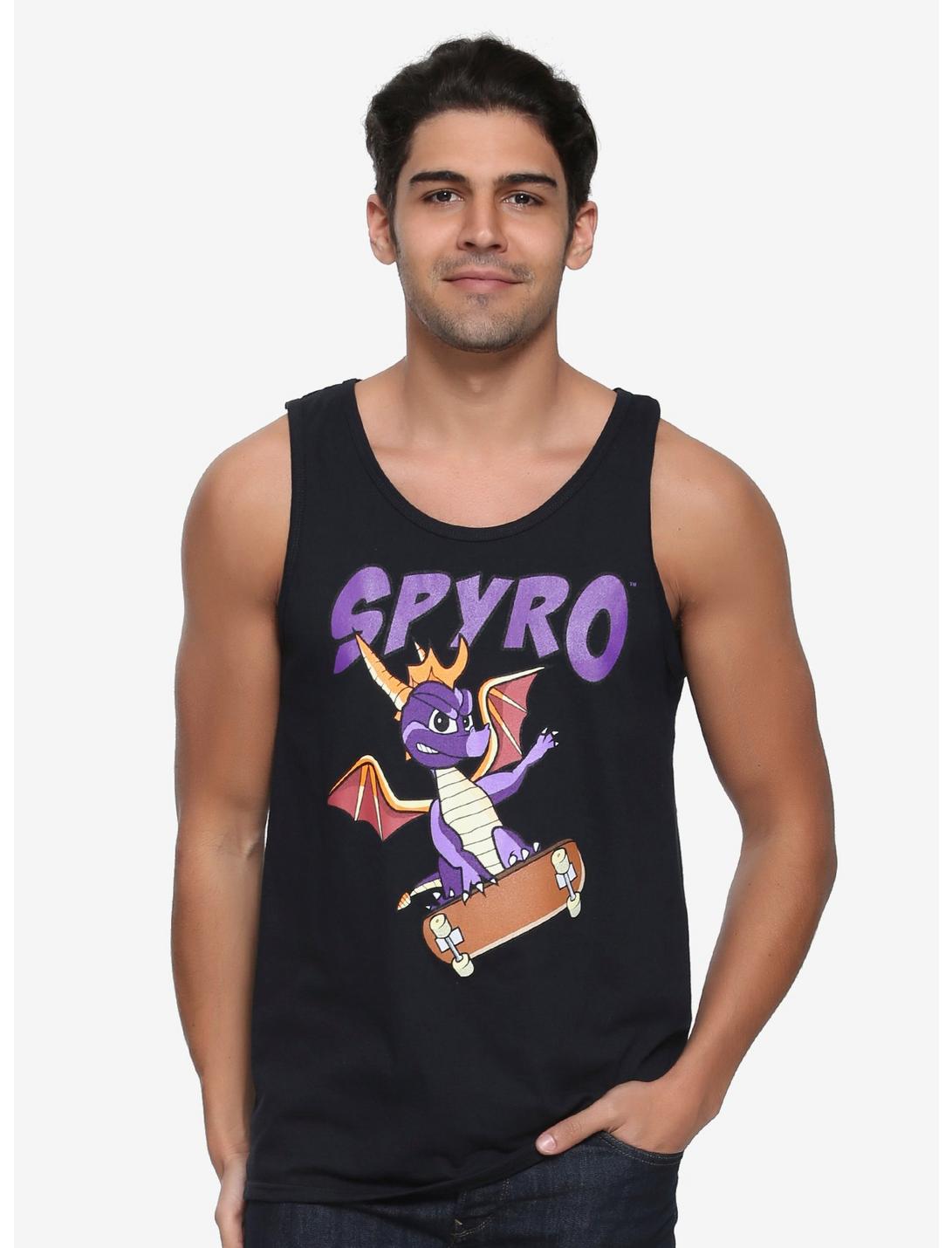 Spyro Skate Tank Top, BLACK, hi-res