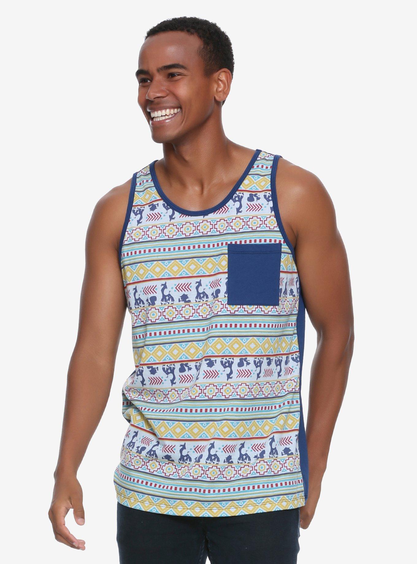 Disney The Emperor's New Groove Tank Top - BoxLunch Exclusive, BLUE, hi-res