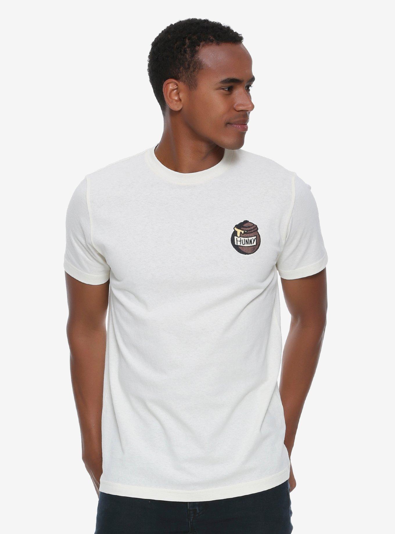 Disney Winnie The Pooh Patch T-Shirt - BoxLunch Exclusive, IVORY, hi-res
