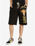 Disney The Lion King Scar Surrounded By Idiots Guys Pajama Shorts, BLACK, hi-res