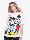 Disney Mickey Mouse & Minnie Mouse Oversized Girls T-Shirt, MULTI, hi-res