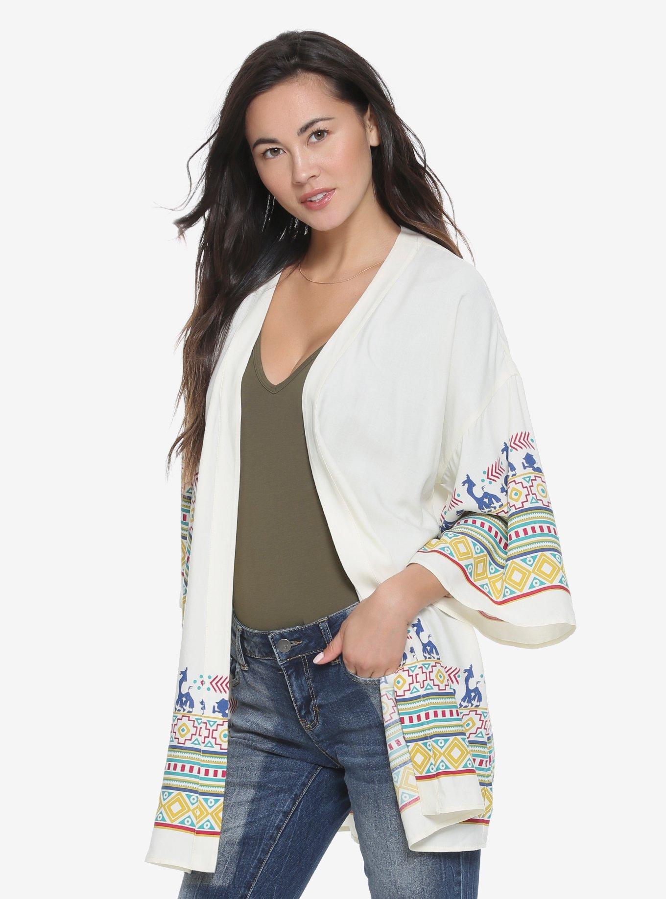 Her Universe Disney The Emperor's New Groove Kimono - BoxLunch Exclusive, MULTI AZTEC, hi-res