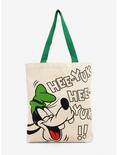 Loungefly Disney Goofy Canvas Tote - BoxLunch Exclusive, , hi-res