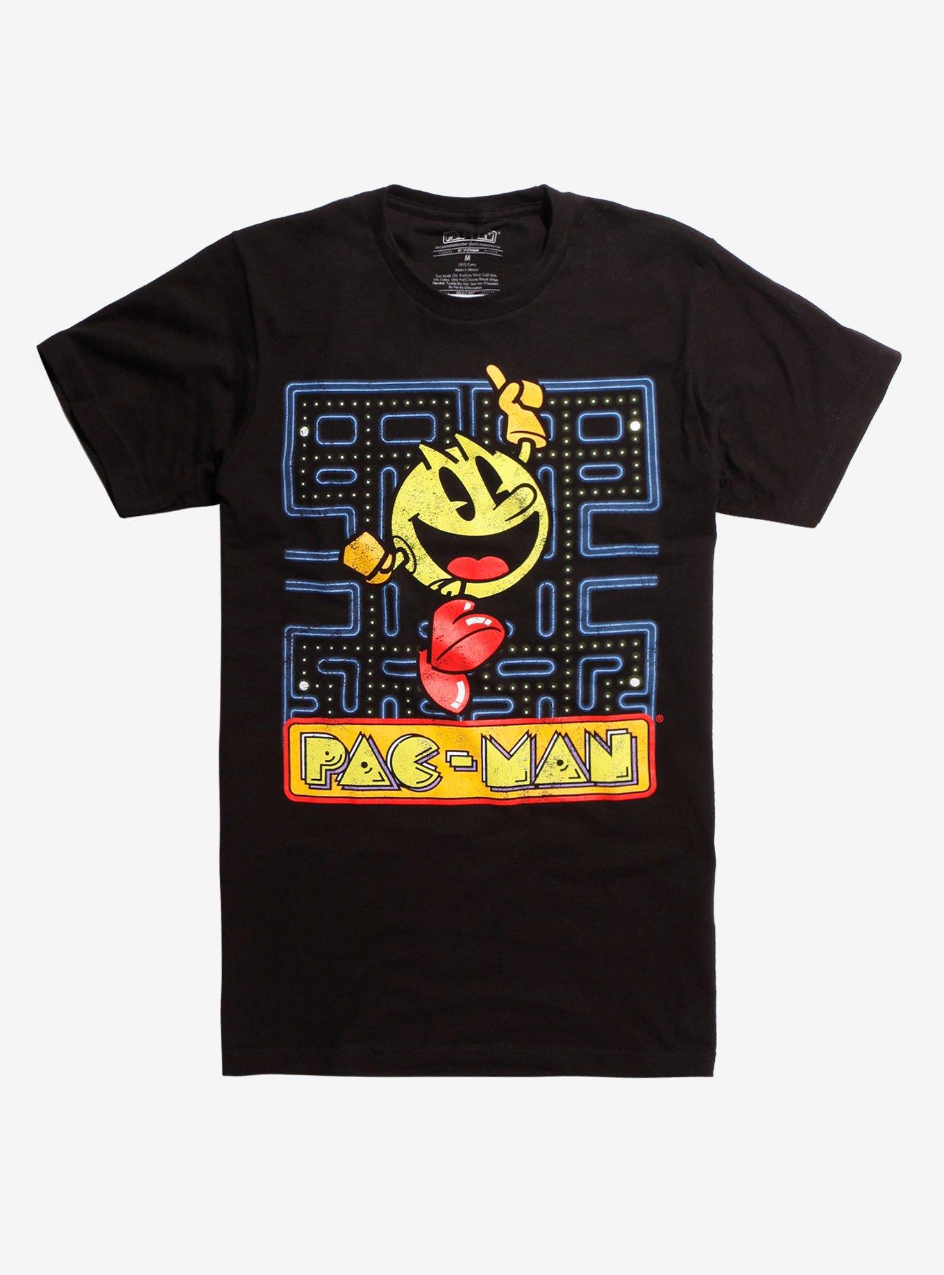 Pac-Man Number One T-Shirt, BLACK, hi-res