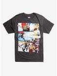 Marvel Thor Anime T-Shirt Hot Topic Exclusive, GREY, hi-res