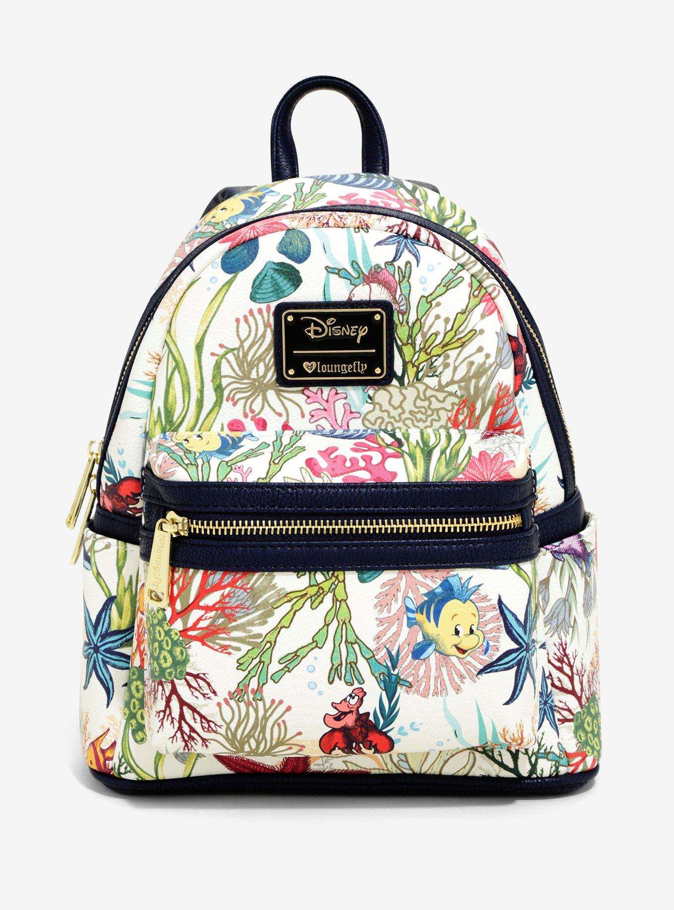 Little Mermaid Under The Sea Mini Backpack by Loungefly