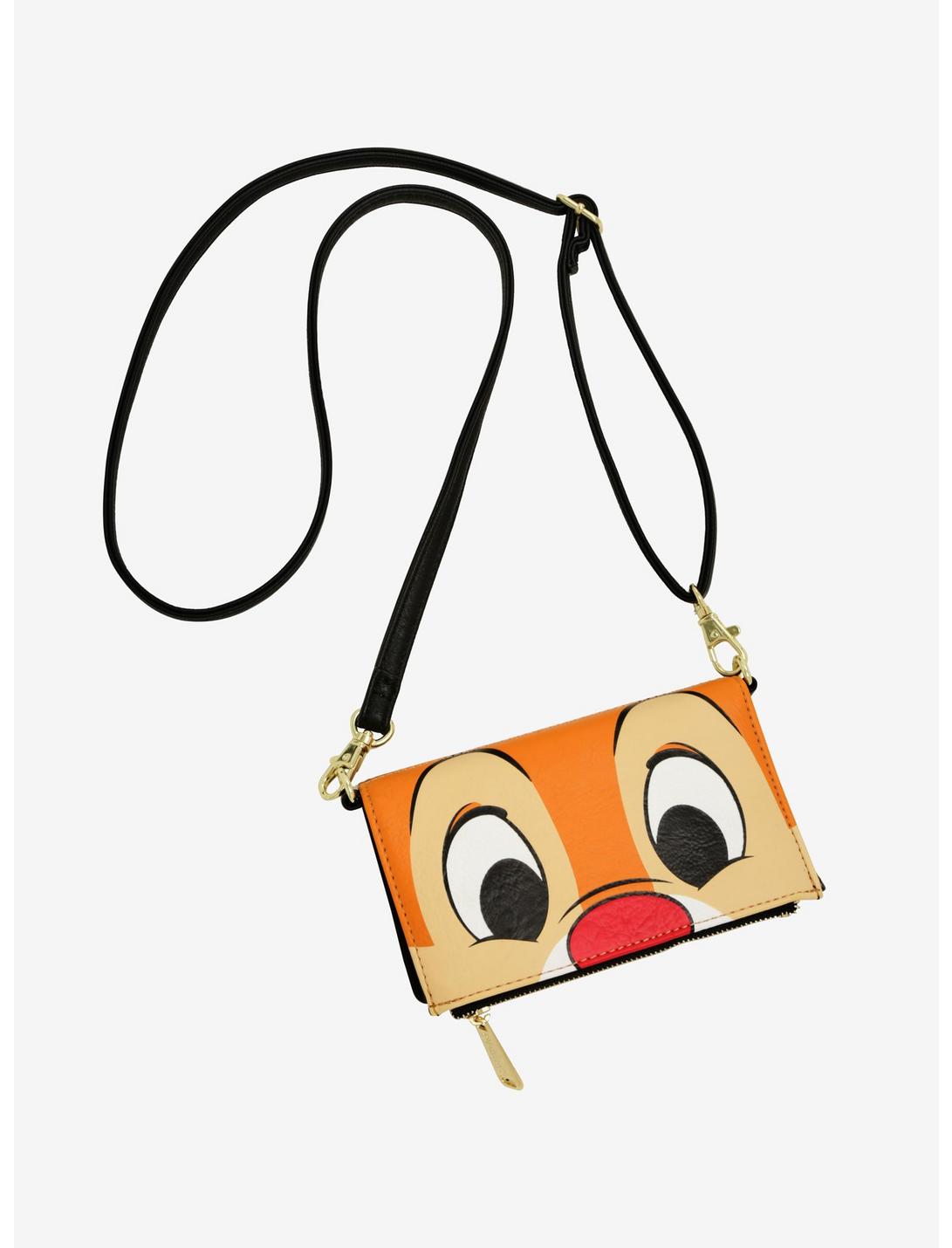Loungefly Disney Chip And Dale Crossbody Wallet Bag - BoxLunch Exclusive, , hi-res