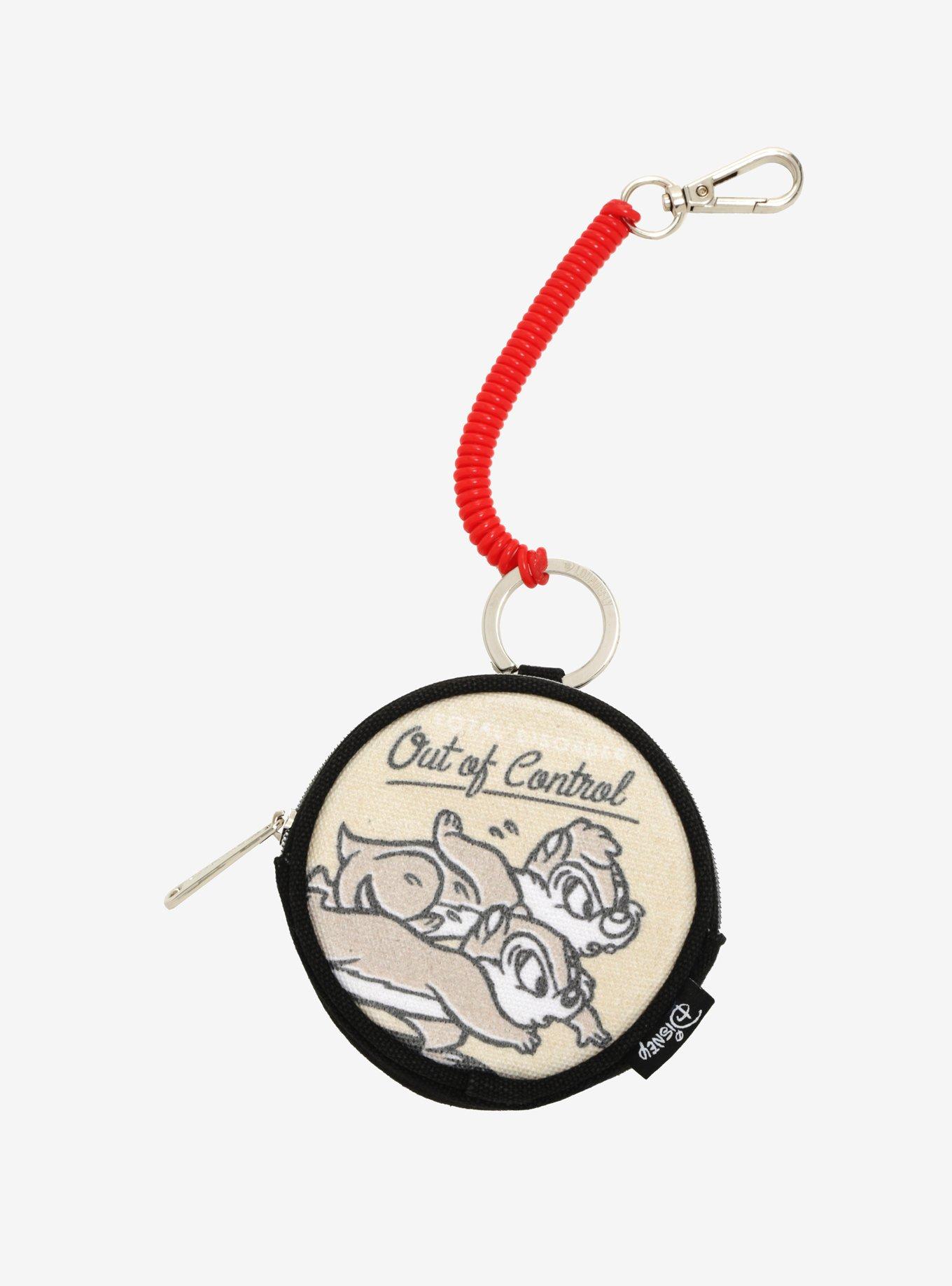 Loungefly Disney Chip And Dale Canvas Coin Purse, , hi-res