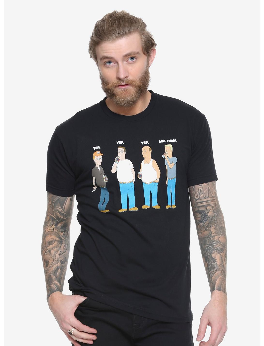 King Of The Hill Group T-Shirt - BoxLunch Exclusive, BLACK, hi-res