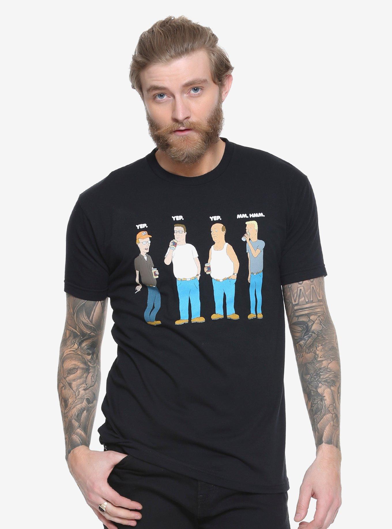 King Of The Hill Group T-Shirt - BoxLunch Exclusive, BLACK, hi-res