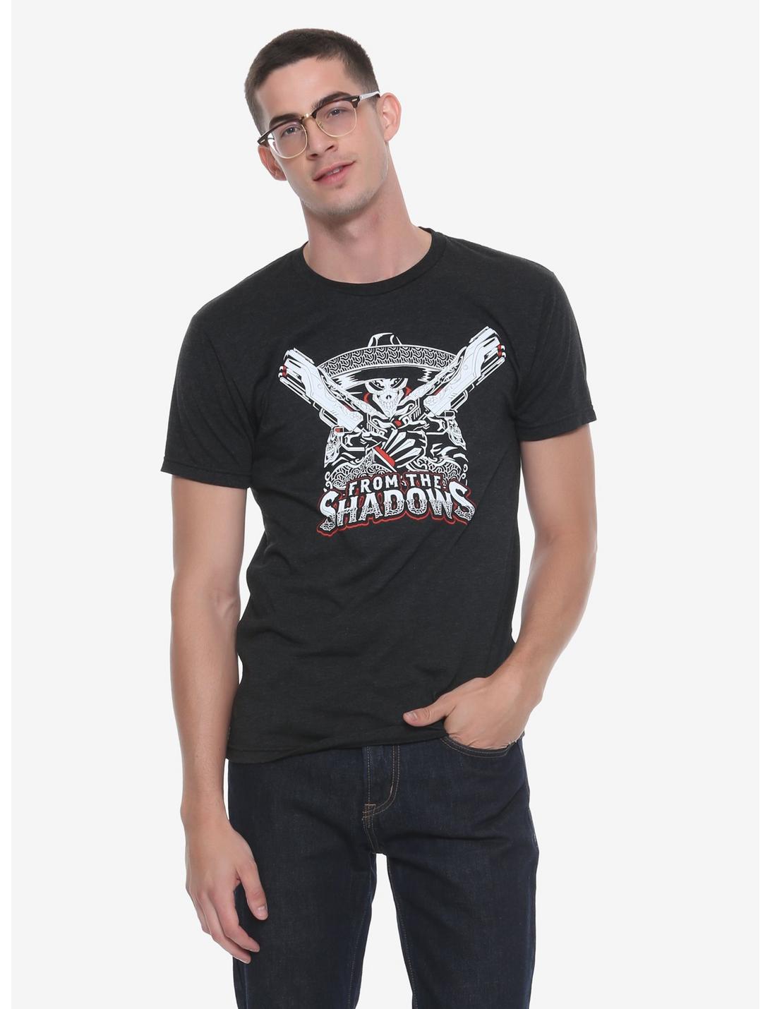 Overwatch Reaper Shadows T-Shirt, BLACK, hi-res