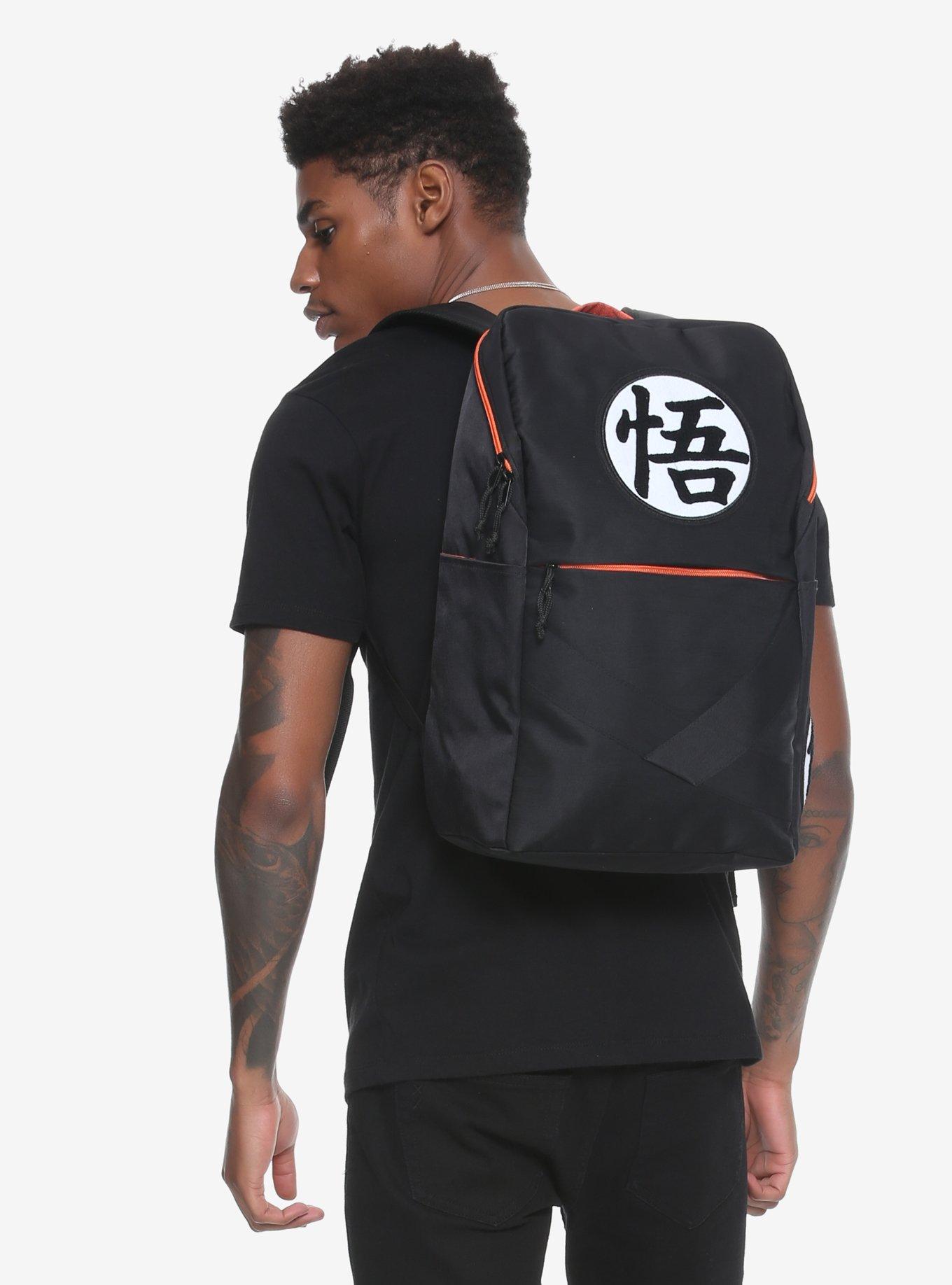 Dragonball Z Shoulder Bag SCHOOL BACKPACK Goku Orange Canvas GIFT